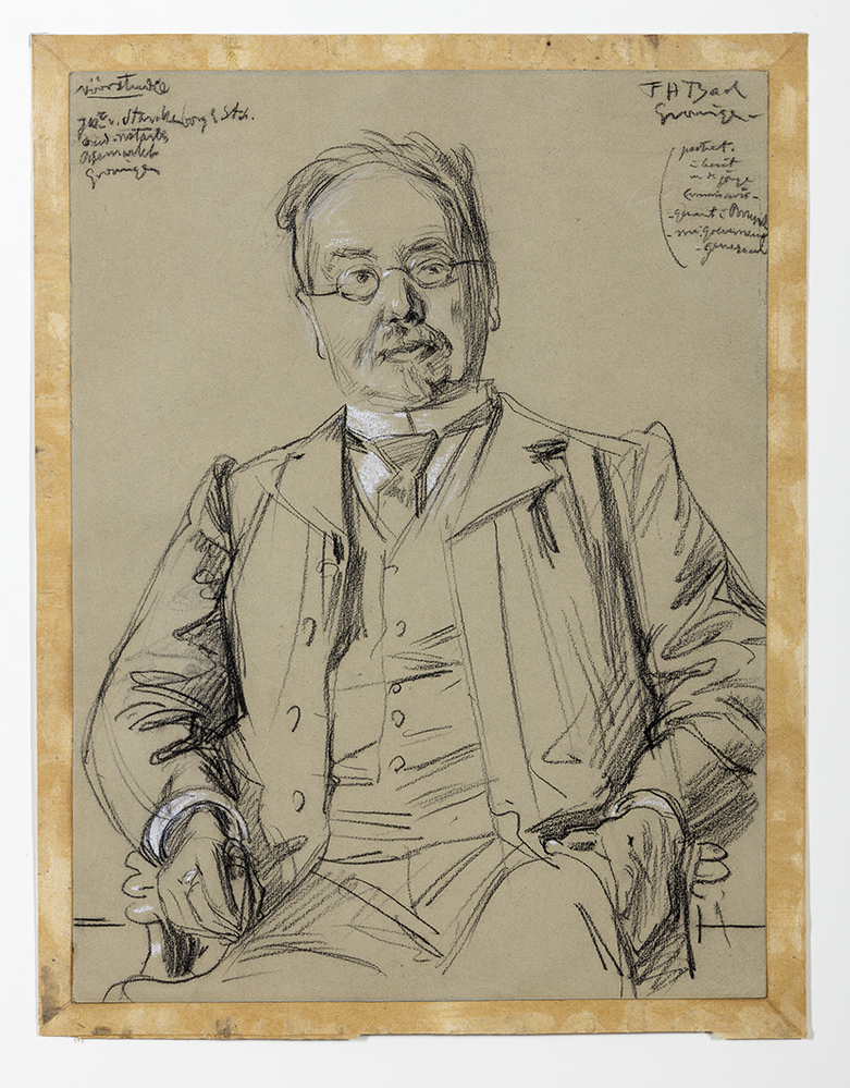 Jhr. Mr. E. Tjarda van Starckenborgh Stachouwer (studie voor tekening)